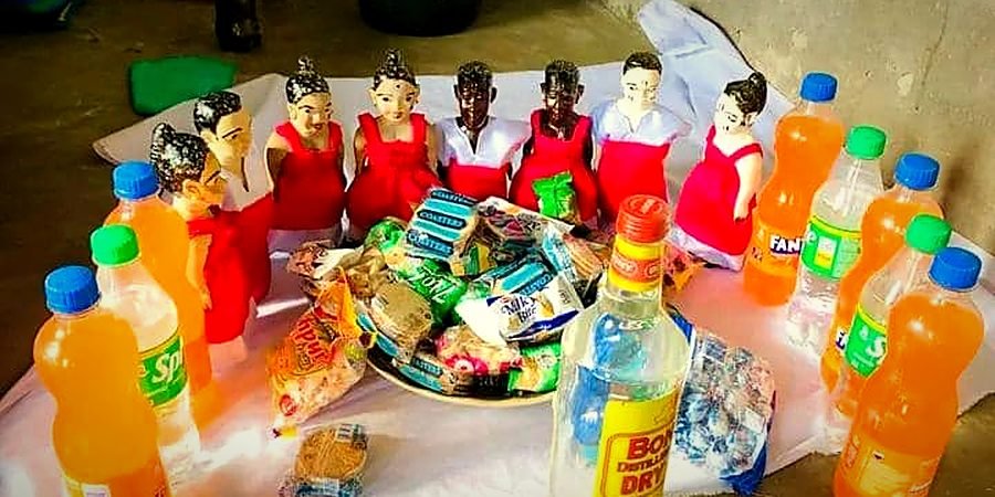Table d'offrandes