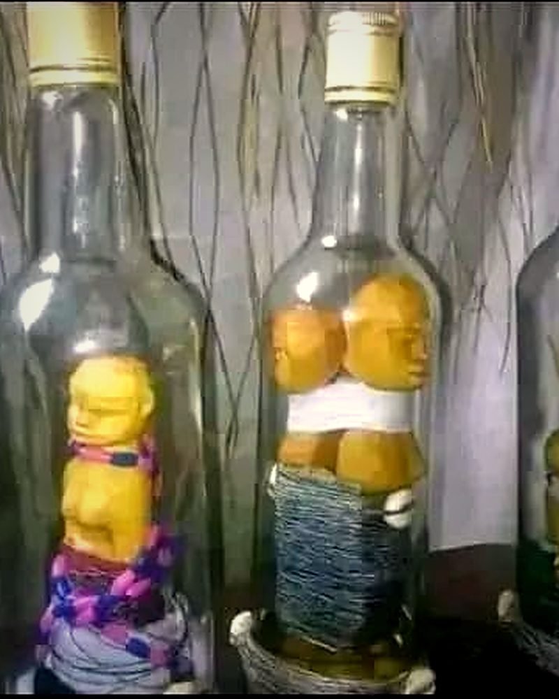 Bouteilles rituelles